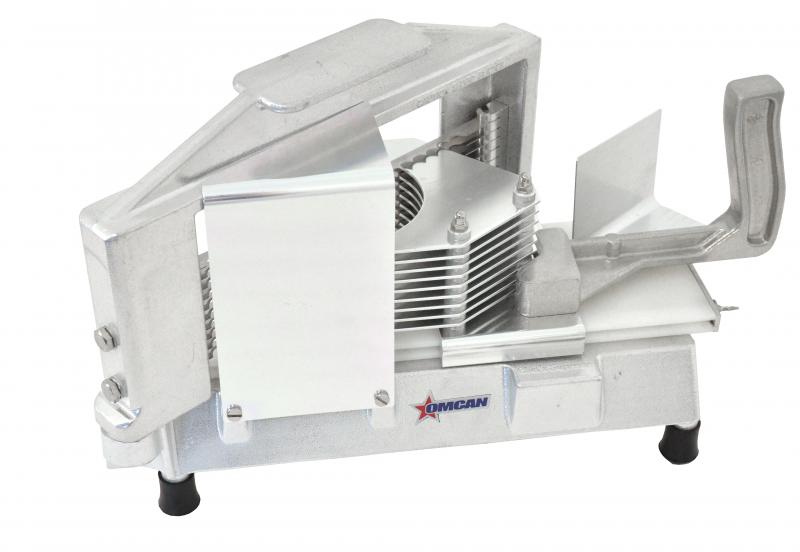 1/4" Stainless Steel, Cast Aluminum Manual Tomato Slicer